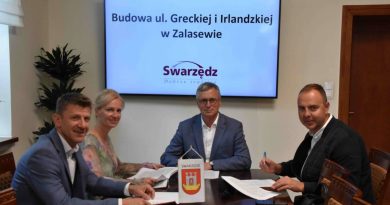 Budowa ulic Greckiej i Irlandzkiej w Zalasewie – umowa i dofinansowanie