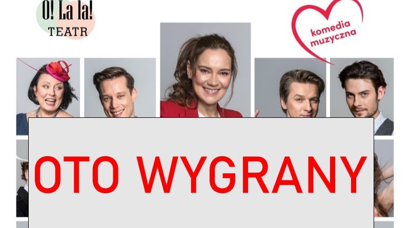 Wiemy kto wygrał wejściówkę na spektakl!