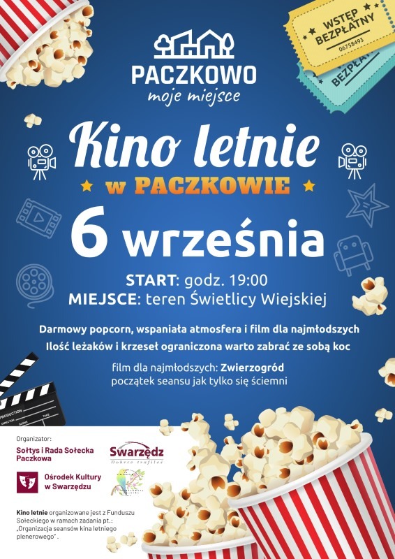 Festyn Rodzinny i Kino Letnie w Paczkowie — 6 września