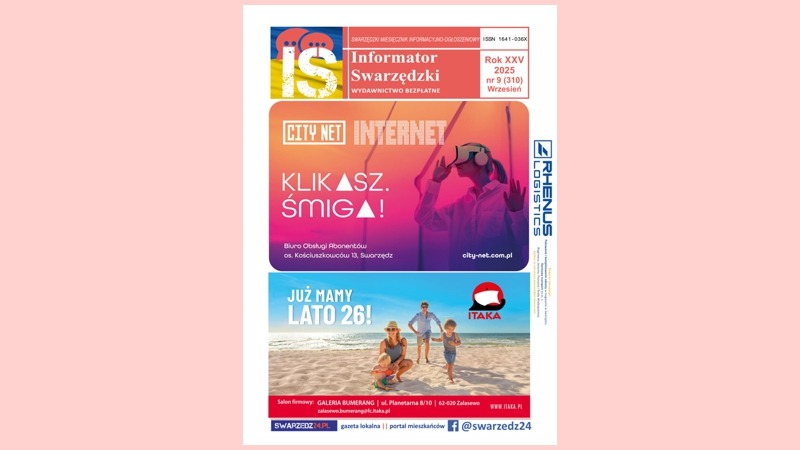 Wrześniowy Informator Swarzędzki: zapraszamy do lektury