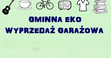 Gminna Eko Wyprzedaż Garażowa już w niedzielę 12 października