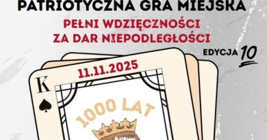 Patriotyczna Gra Miejska w Swarzędzu już 10 raz: 11 listopada