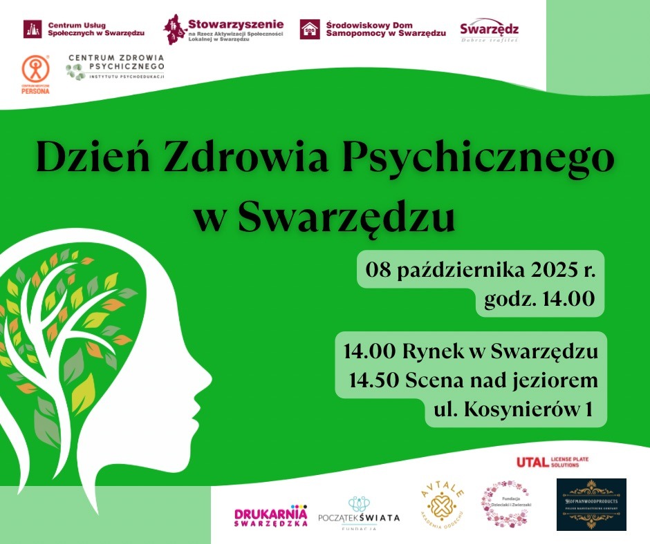 Światowy Dzień Zdrowia Psychicznego - pierwszy raz w Swarzędzu
