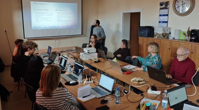 Mieszkańcy Paczkowa zaznajomieni ze Sztuczną Inteligencją