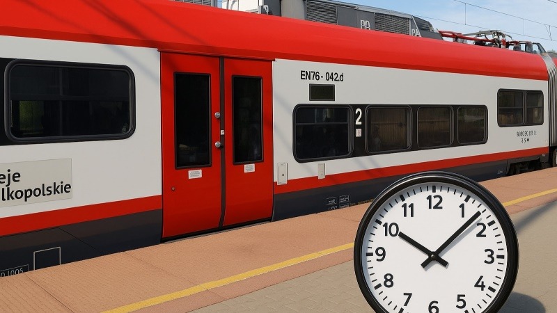 Od niedzieli zmiany w rozkładzie jazdy kolei. Również w SKA