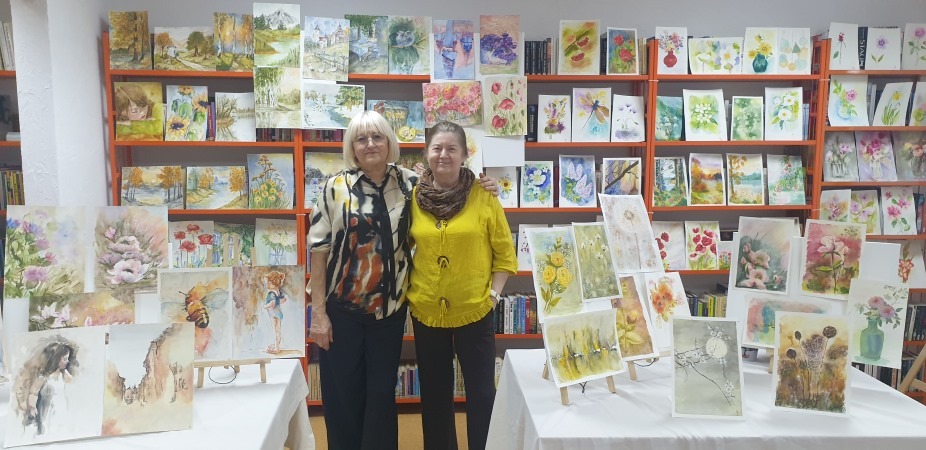 Inspiracje – wystawy akwareli Anny Serej i Aliny Skrzypczak