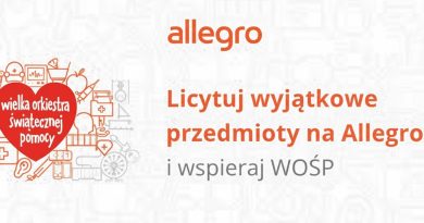 Wystartowały aukcje Allegro WOŚP swarzędzkiego Sztabu