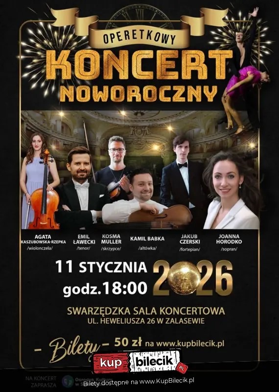 Operetkowy Koncert Noworoczny - 11 stycznia