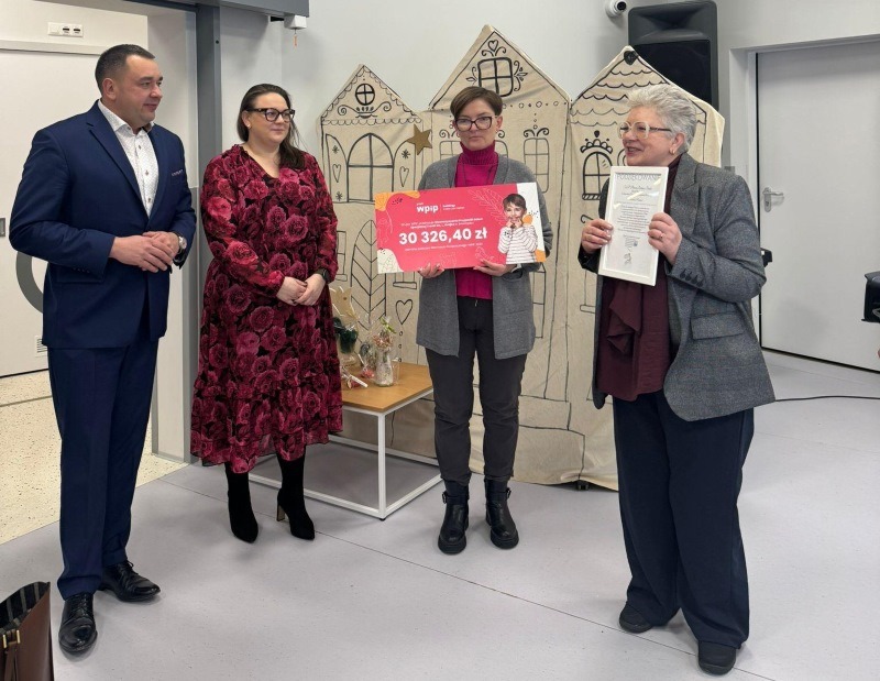 Pracownicy Grupy WPIP pomagają: ponad 30 tys. zł dla SPDST