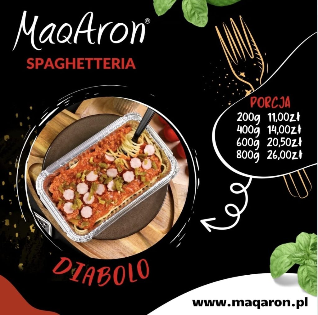 Szybko, smacznie i tanio - tak jest w Spaghetteriach MaQAron