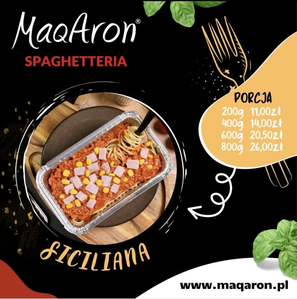 Szybko, smacznie i tanio - tak jest w Spaghetteriach MaQAron