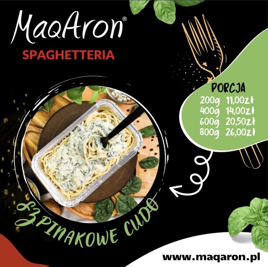 Szybko, smacznie i tanio - tak jest w Spaghetteriach MaQAron