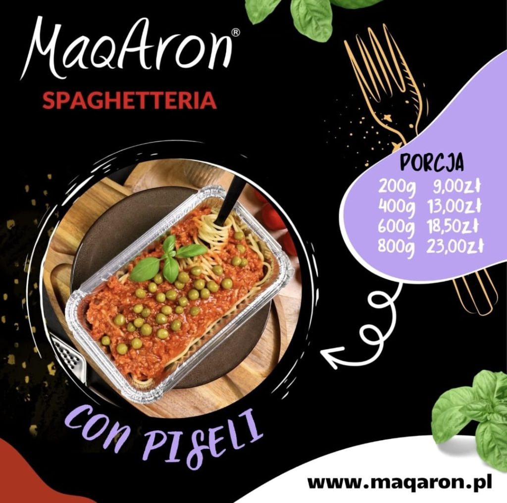 Szybko, smacznie i tanio - tak jest w Spaghetteriach MaQAron
