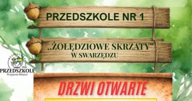 Przedszkole nr 1 w Swarzędzu zaprasza na drzwi otwarte
