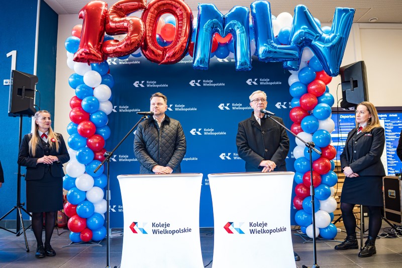 150 milionów powodów do dumy Kolei Wielkopolskich