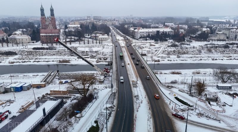 Wyłączenie północnej nitki Mostu Chrobrego od 16 lutego