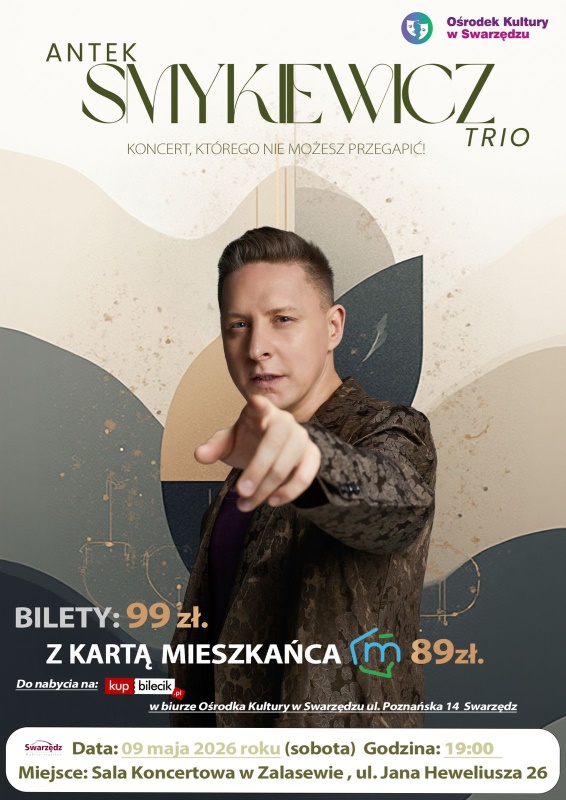 Antek Smykiewicz akustycznie - muzyczny wieczór w Zalasewie