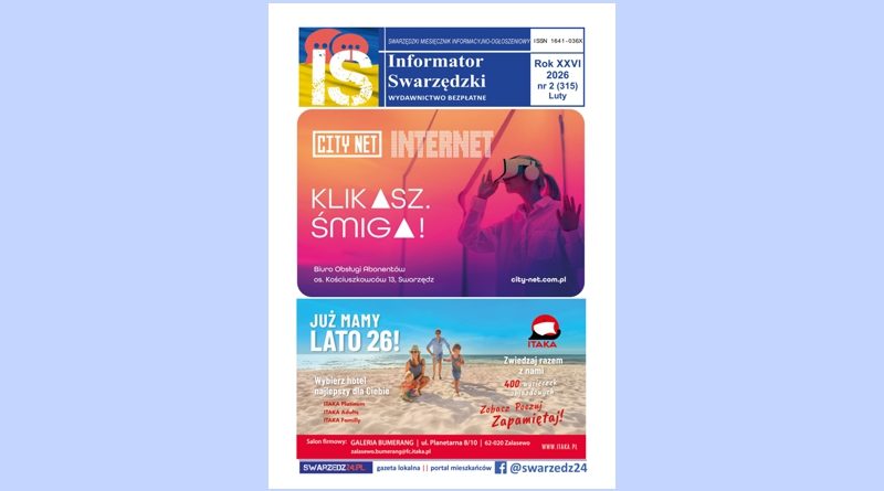 Informator Swarzędzki na luty – nowe wydanie już dostępne