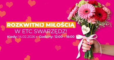 Rozkwitnij Miłością – walentynkowe atrakcje w centrum handlowym ETC Swarzędz