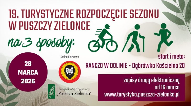 Sezon turystyczny w Puszczy Zielonce czas zacząć