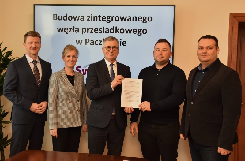 Budowa węzła przesiadkowego w Paczkowie – umowa na II etap