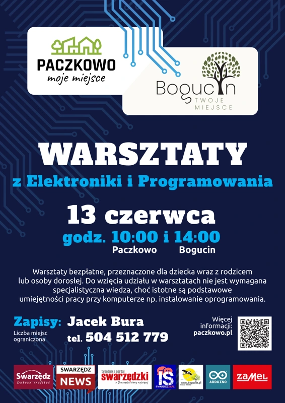 Młodzi konstruktorzy w akcji: warsztaty w Bogucinie i Paczkowie