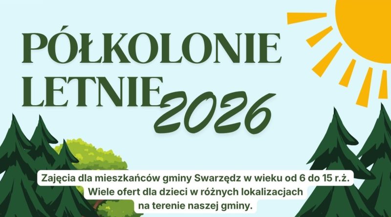 Półkolonie letnie w gminie Swarzędz – ruszają zapisy