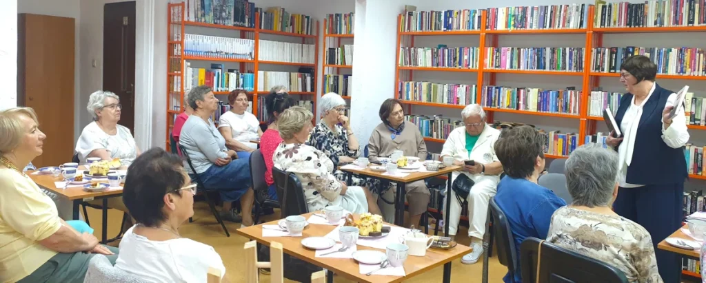 Spotkanie grupy Przyjaciół Słowa w Bibliotece Pedagogicznej