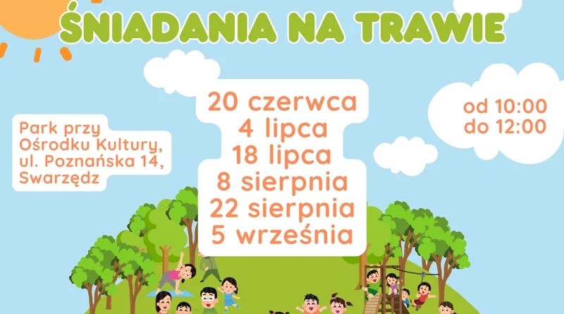 Śniadania na trawie 2026. Wakacyjny cykl spotkań powraca