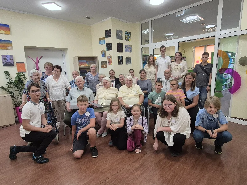 Cykl wystaw i wernisaży prac Fundacji Błękitne Motyle