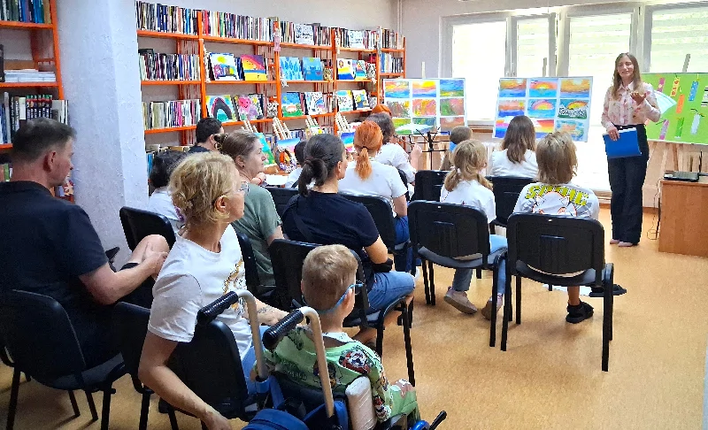 Cykl wystaw i wernisaży prac Fundacji Błękitne Motyle