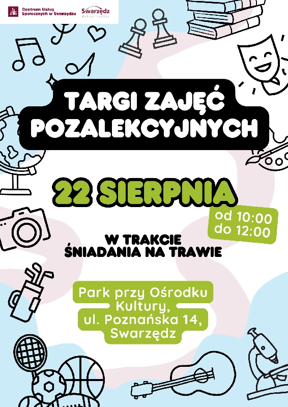 Targi zajęć pozalekcyjnych podczas Śniadania na trawie