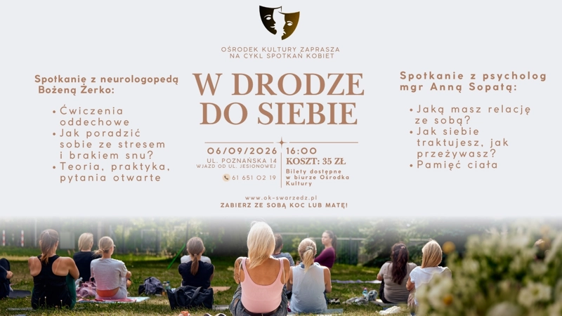 W drodze do siebie. Kobiece spotkanie przy Ośrodku Kultury