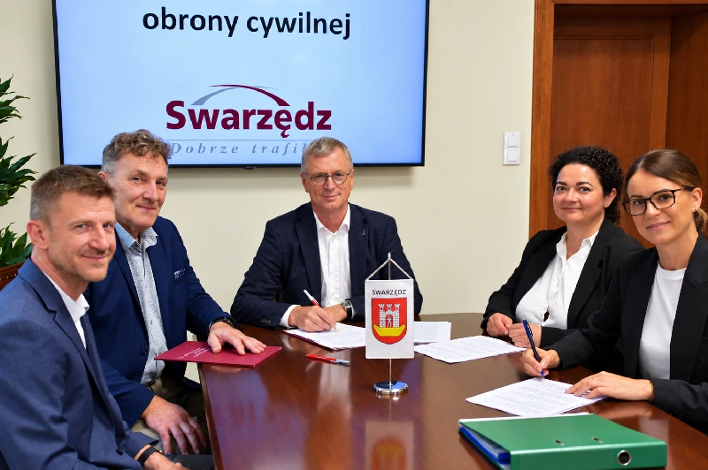 Umowa na budowę magazynu obrony cywilnej