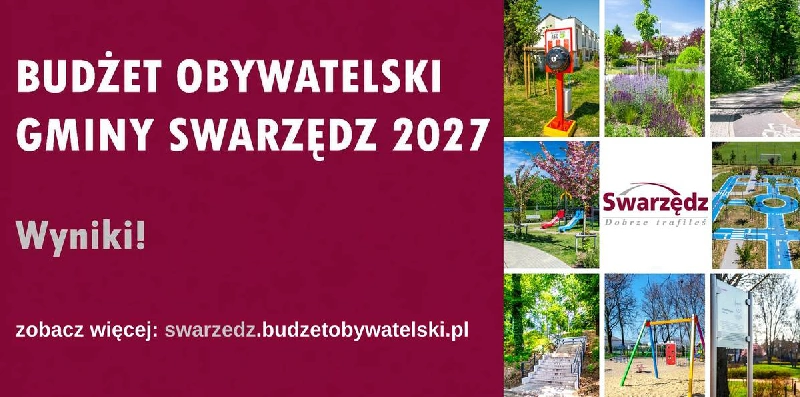 Budżet Obywatelski Swarzędza 2027: wybraliśmy 12 projektów