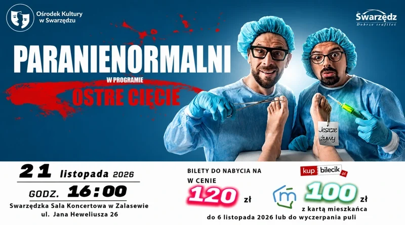 Paranienormalni w Swarzędzu: „Ostre Cięcie”!