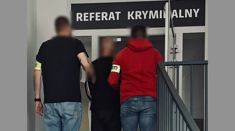 Kradzież rozbójnicza w Swarzędzu. Zatrzymany użył gazu