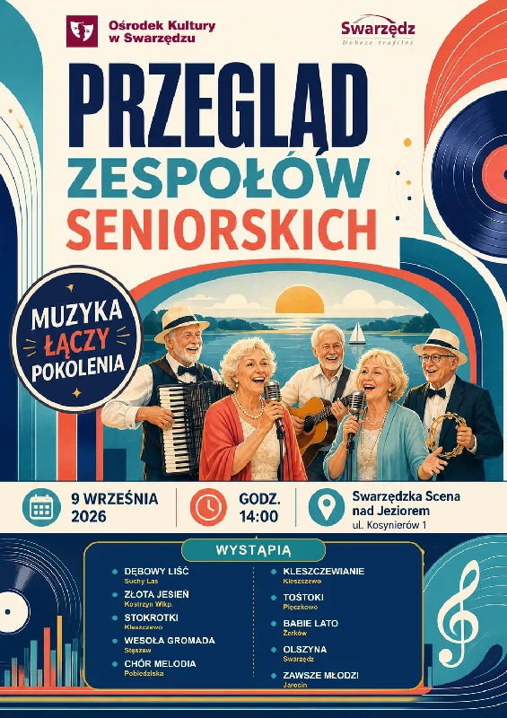 Przegląd Zespołów Seniorskich w Swarzędzu. 10 grup na scenie
