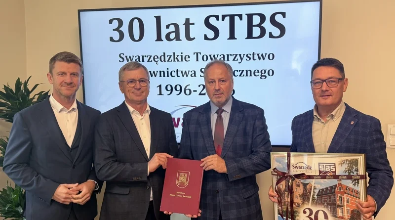 Swarzędzkie Towarzystwo Budownictwa Społecznego ma 30 lat