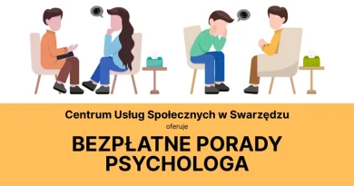Bezpłatne porady psychologa w Swarzędzu: dorośli i młodzież Bezpłatne porady psychologa w Swarzędzu: dorośli i młodzież