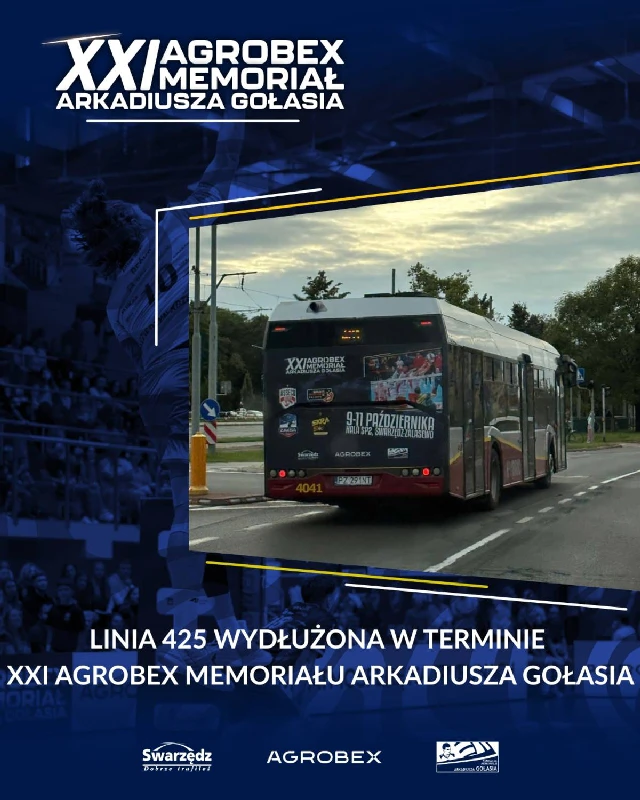 Autobusem na Memoriał Gołasia - zmiany w komunikacji